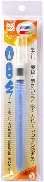 Akashiya CAM401-M ​​מברשת עט, מברשת עגולה, בינוני
