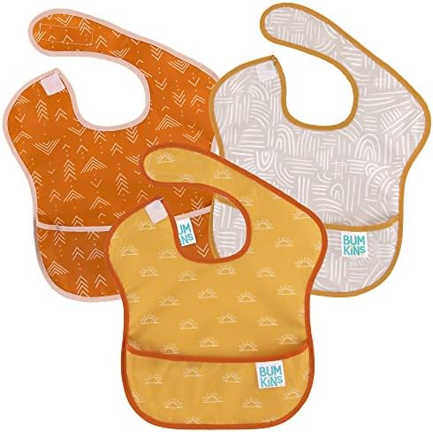 Bumkins Bibs, Baby Bibs for Girl או ילד, Superbib Baby and Tutch