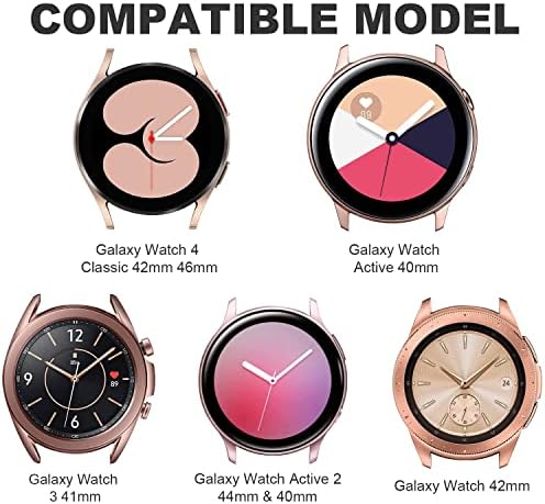 תמונת מוצר Valkit תואמת את Galaxy Watch 3 41 ממ תואם Galaxy Watch 4 להקה 40 ממ 44 ממ צרור