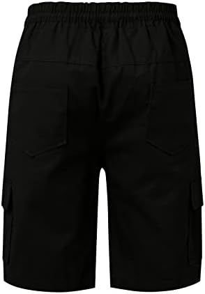 מכנסי מטען דודובבי לגברים קיץ מזדמן בחיק הטלאים בכיסי טלאים מזדמנים מכנסיים קצרים ספורט מכנסיים קצרים