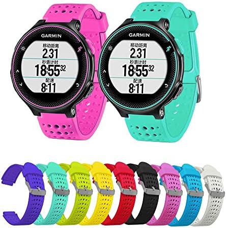 Sawidee Silicone Watch Band Strap Strap Outdoor Sport שעון שעון עבור Garmin Forerunner 220/230/235/620/630/735