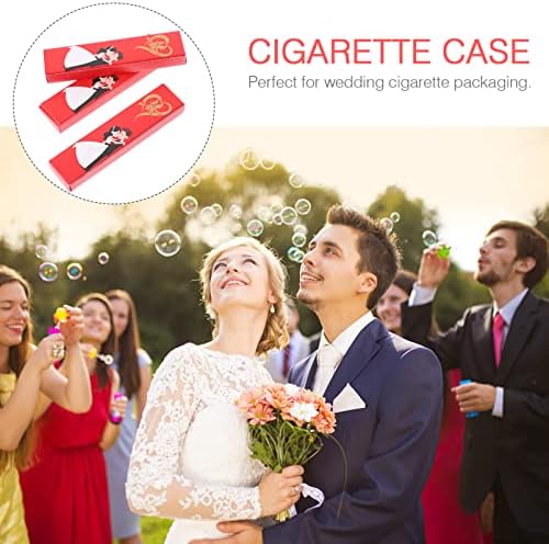 ABAODAM 50 יחידות קופסאות סיגריות אריזות חתונה קופסת קנדי ​​חתונה קופסת מתנה סיגריות לעסקים וסבון מעורבות