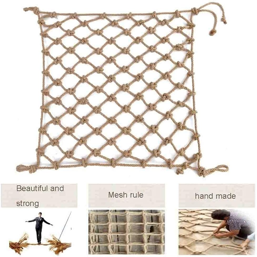 Ouyoxi בטיחות לילדים בטיחות נטו מטען אנטי ללבוש נטו רשתות ניצבים חבל נטו יוטה חוט חוט רשת חוט כבד חבל קנב