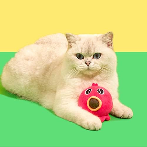 צעצוע כדור Catnip Fakeme לחתולים לחתולים צעצועים קיטי משחקים חטיפים לחתולים נושך קידום פעילות גופנית