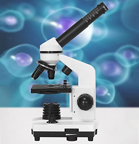 מתחם מיקרוסקופ ביולוגי מקצועי הוביל מיקרוסקופ סטודנטים חד-עיני חקר ביולוגי מתאם סמארטפון פי 40-1600