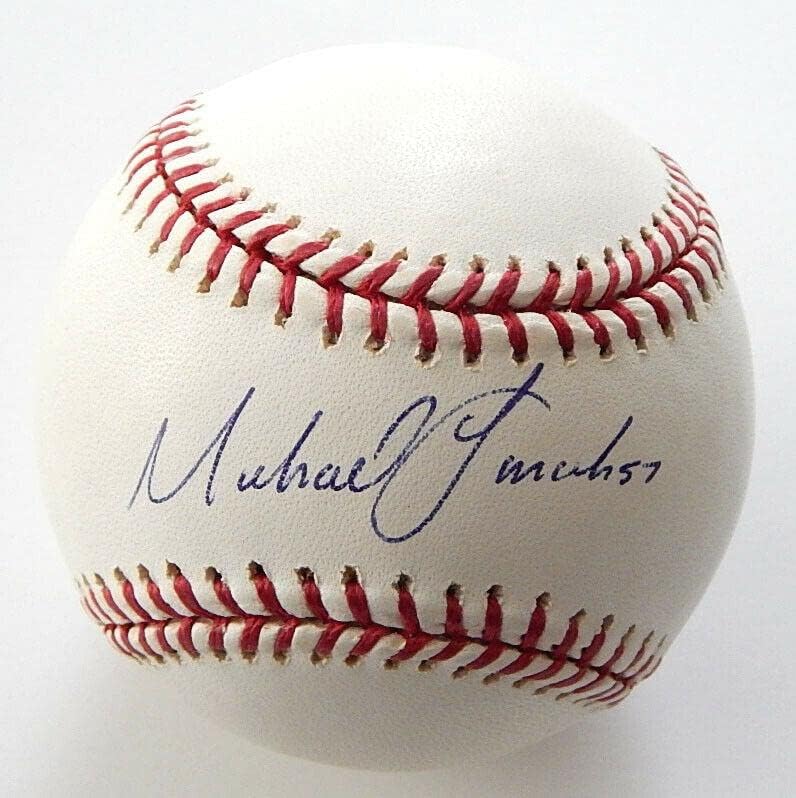 מייקל לינקולן חתום על רולינגס בייסבול אוטומטי חתימה - כדורי בייסבול חתימה