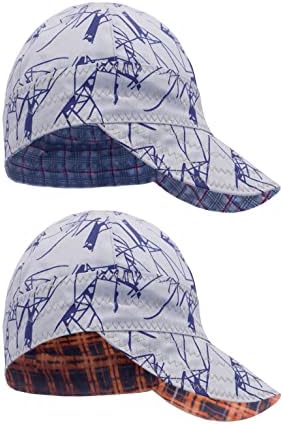 Bocomal 2 חבילה כובע ריתוך Cat2 עמיד בפני להבה משקל בינוני 6 כובעי רתך ערביים