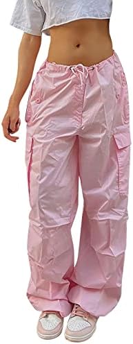 מכנסי מטען של ניאנטי לנשים רופפים מותניים גבוהים נסיעות טקטי מכנסיים עם מכנסי אופנה בכיסים