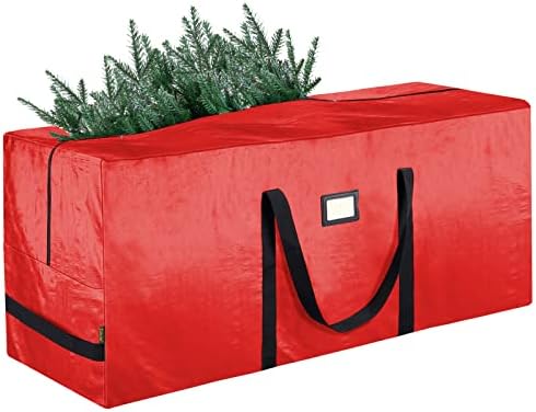 באלין 9 רגל חג המולד עץ אחסון תיק, כבד החובה גדול במיוחד מלאכותי חג המולד עץ תיק עם מחוזק ידיות כפולה