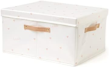 סל קוביית Aily Cube Allassable Sellacy לבית, קופסת אחסון עם מכסה, תיבת בגדים לארכיב DVD נייר-A XL