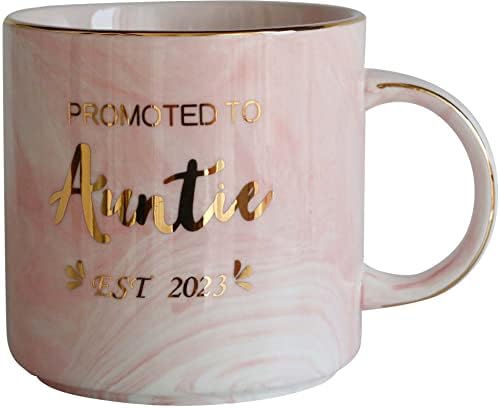 חדש הורים הריון הכרזה-לקדם דודה 2023 קפה ספל - תינוק לחשוף מתנה עבור אחות - חדש אמא כדי להיות מתנת רעיון