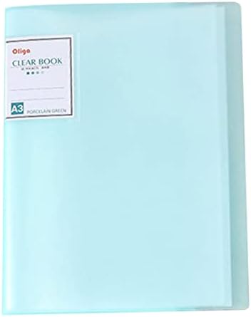 A3 30 PAGS Storage Book ספר נתונים ספר ציור ציור ציור ציור תיקיית אחסון נייר ZD0