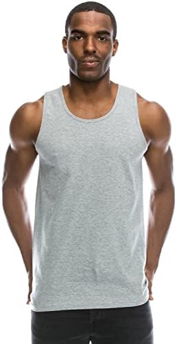 JC Distro Mens Mens Basic Tank Jersey חולצות מזדמנים