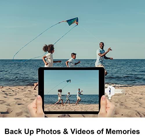 זיכרון פלאש אחסון כונני אגודל עבור תמונה ווידאו גיבוי עבור אפל, אנדרואיד וחלונות מכשירים
