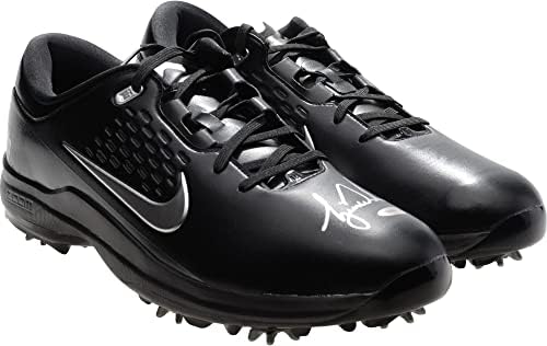 טייגר וודס חתימה שחור נייקי זום זום TW71 נעלי גולף - סיפון עליון - נעלי גולף עם חתימה