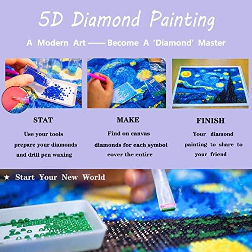 Palodio 5D Diamond Diamond ערכות קריקטורות, צבע עם יהלומים Art Familypaint לפי מספרים מלא מקדחה עגולה תפר