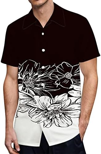 קסילוצ'ר החולצות הטובות ביותר לגברים, מגברים קיץ אופנה מזדמנים חוף ים דיגיטלי דפוס תלת מימד דפוס חולצה