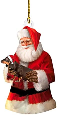 Afeidd כלבי חג המולד קישוט