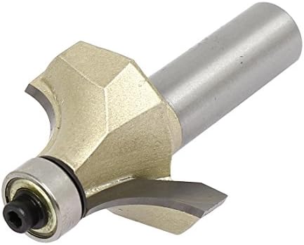 AEXIT 1/2 אינץ 'מקדחה חור מיוחד כלי מיוחד חיתוך 1 אינץ' DIA 2 חלילים פינתיים עגולים סיבוב נתב דגם