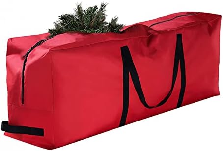 חג המולד אחסון לשאת, מוסך טוטס גדול רוכסן אחסון שקיות אחסון גדול במיוחד לשאת חזק ידיות