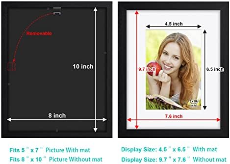 מסגרת תמונה עגולה עגולה עגולה עגולה עגולה מסגרת עץ מוגדרת כריכה גבוהה להגדרה לקיר מסגרות צילום כולל 11x14 8x10