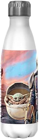 גלויה משפחתית מלחמת הכוכבים 17 גרם בקבוק מים נירוסטה, 17 אונקיה, צבעונית