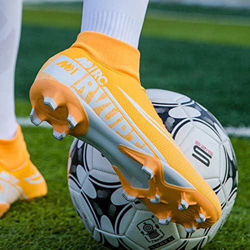 Zquaus Mens Spreats כדורגל, נעלי כדורגל אתלט