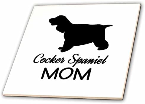 3דרוז ג ' אנה סלאק מעצבת כלבים-קוקר ספנייל כלב אמא-אריחים