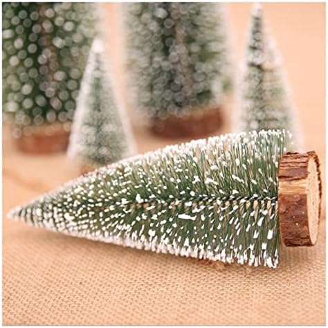 דלקת עץ חג המולד לחג המולד מיני מחט ארז קישוטי עץ משפחתיים, לילדים קישוטים לחג המולד