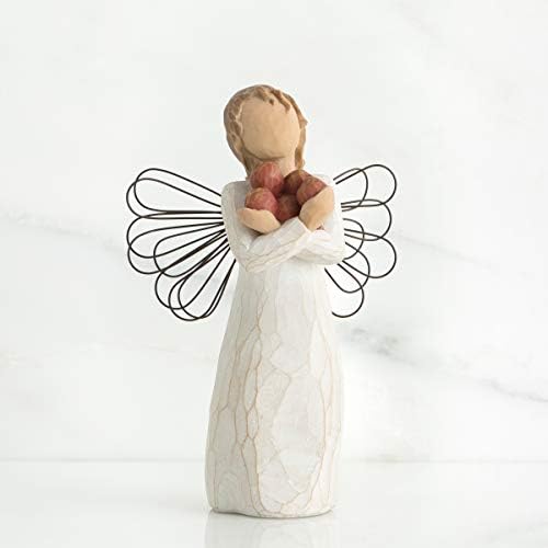 עץ ערבה מלאך בריאות טוב, דמות מצוירת ביד מפוסלת