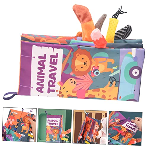 ספר בד פויטוקי מוח צעצוע צעצוע פעוט צעצועים ג'וגוטס פארה קמטים קמטים צעצועים ספרי בד לתינוקות