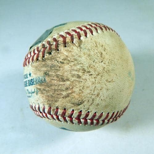 2022 טקסס ריינג'רס משחק קול רוקיס השתמש בבייסבול חוסה אורנה ג'ונה היים PID - משחק משומש בייסבול
