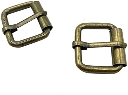 20 יחידות טבעת אבזם רולר רסיס מתכת ZQMall לשקיות חגורה חומרה טבעת ידנית DIY אביזרים - Q2325