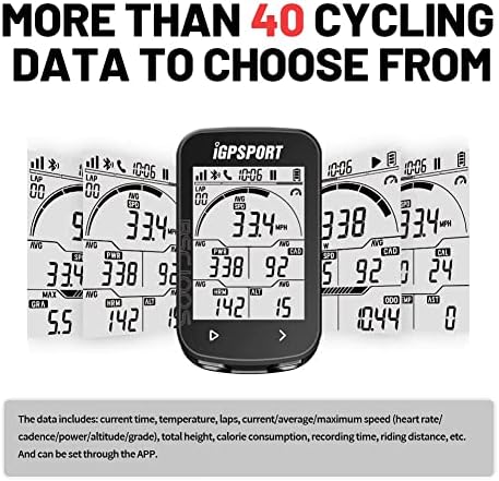 אופני GPS מחשב מחשב אלחוטי מחשב תואם לחיישן קדנציה מהירות לב （לא כולל חיישנים）