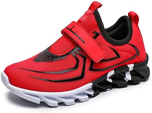 Mei Nian Guan Boys נעלי נעלי ילדים מריצים נעלי ספורט נושם אתלטי הליכה ללא החלקה ספורט חיצוני
