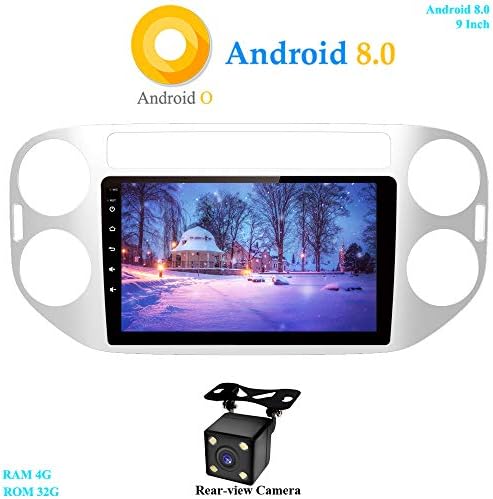 Xisedo Android 8.0 סטריאו לרכב 9 יחידת ראש ברש