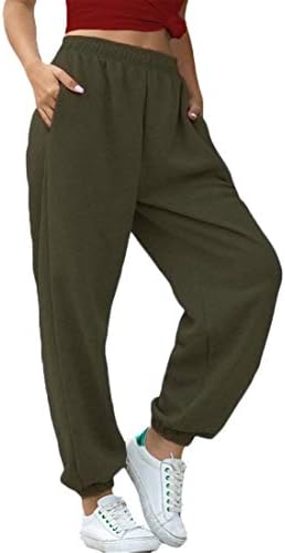 ארוך מוצק צבע בית מזדמן נוחותרך נשים של סינק תחתון רגל טרנינג ספורט מכנסיים מכנסיים
