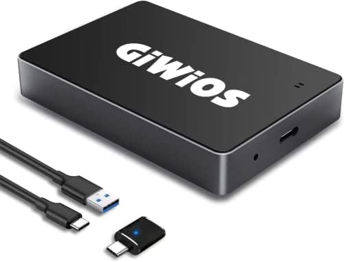 מתאם Carplay Wireless, Giwios 4.0 משודרג 2 ב- 1 תואם הן למערכת ההפעלה I והן לאנדרואיד-Auto מתאם אלחוטי Carplay
