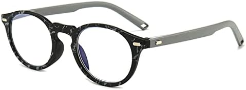 משקפי קריאה רטרו זוקי לנשים גברים אנטי אור כחול חוסמים קוראים עם צירי קפיץ גמישים משקפי ראייה AM41