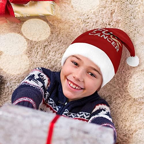 לעזאזל סרטן קטיפה חג המולד כובע שובב ונחמד סנטה כובעי עם קטיפה שולי ונוחות אוניית חג המולד קישוט