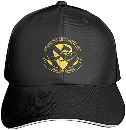 חטיבת פרשים אווירית 1 של BBQT - חי כובע בייסבול האגדה גבר הכובעים של האישה יוניסקס משאית כובע כובע גולף מתכוונן