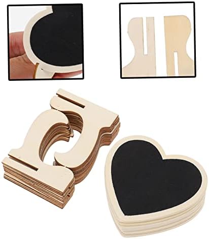סטובוק 10 יחידות הודעה לוח חתונה כרטיסי חתונה סימן המולד דקור שולחן טופר שחור שולחן דקור מיני