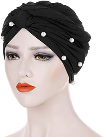 בנדנה טורבן גולגולת גולגולת גולגולת עטוף כובע כימיה נשים נמתחות כיסוי ראש לסרטן, מכסה חזייה של נשירת שיער של