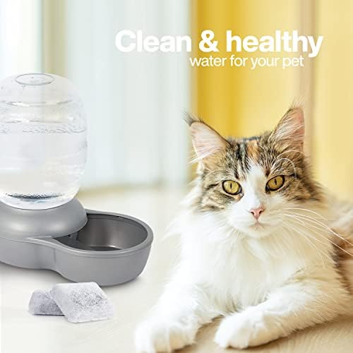 24-חבילה מים מסנן עבור כלב / חתול מים קערה-כלב מים קערת מתקן החלפת מסננים תואם עם חבר לחיות מחמד מייסון,