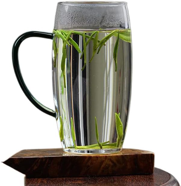 פאה לניקוי כוס תה ירוק כוס גברת ליידי טמפרטורה גבוהה עמידה כוס תה כוס תה שקוף תה ריחני יוקרתי 玻璃 绿 茶杯