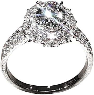 2023 חדש תכשיטי נשים אירוסין החתונה מיוחד עבור חברה הכלה טבעת טבעת טבעות גדול אופנה טבעות
