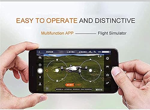 מצלמת Wyxy Drone Quadcopter UAV עם 48MP מצלמה 4K וידאו 3 צירים גימבל 34 דקות זמן טיסה, פונקציית חיישן הכבידה, מפתח