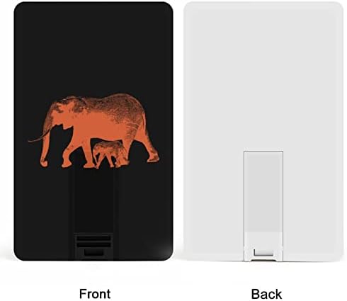 פילים מדפיסים זיכרון USB מקל פלאש מכונן כרטיס אשראי בכרטיס כרטיס בנק אשראי
