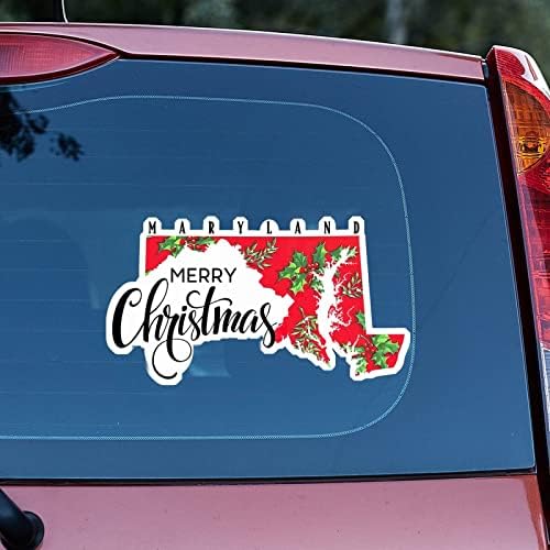 מדבקות לחג המולד מרילנד מדבקות מדינת בית עכברים לחג המולד מרילנד מפה מכונית מדבקות קישור חג המולד מדבקות ויניל