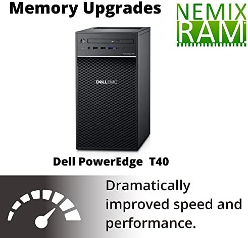 NEMIX RAM 16GB DDR4-2666 PC4-21300 שאינו ECC UDIMM שדרוג זיכרון ללא מעצורים עם Dell PowerEdge T40 מגדל החלפת Dell